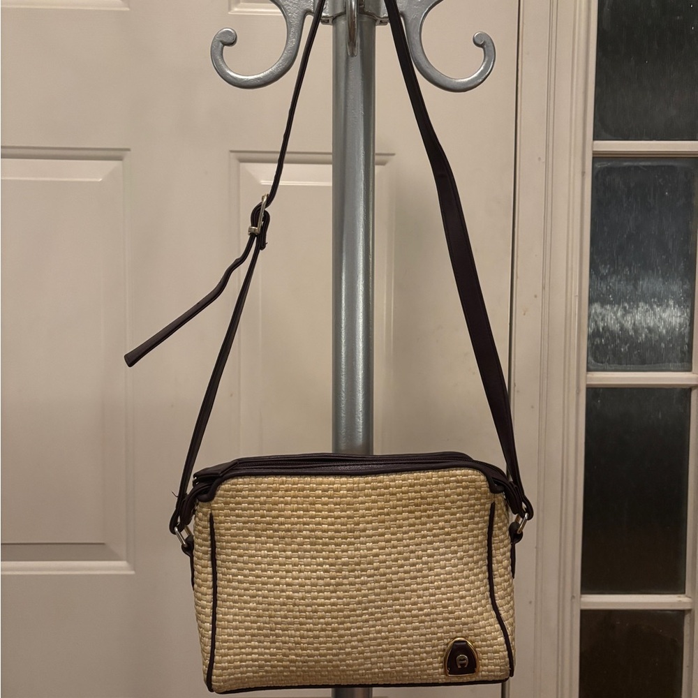 Straw Etienne Aigner Purse